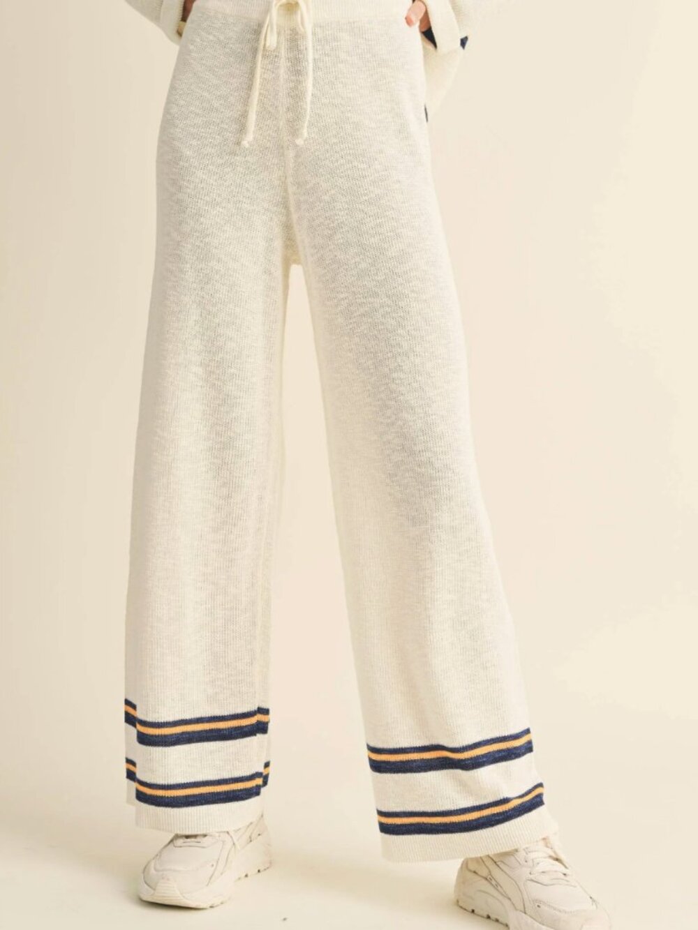 Striped Knit Pants